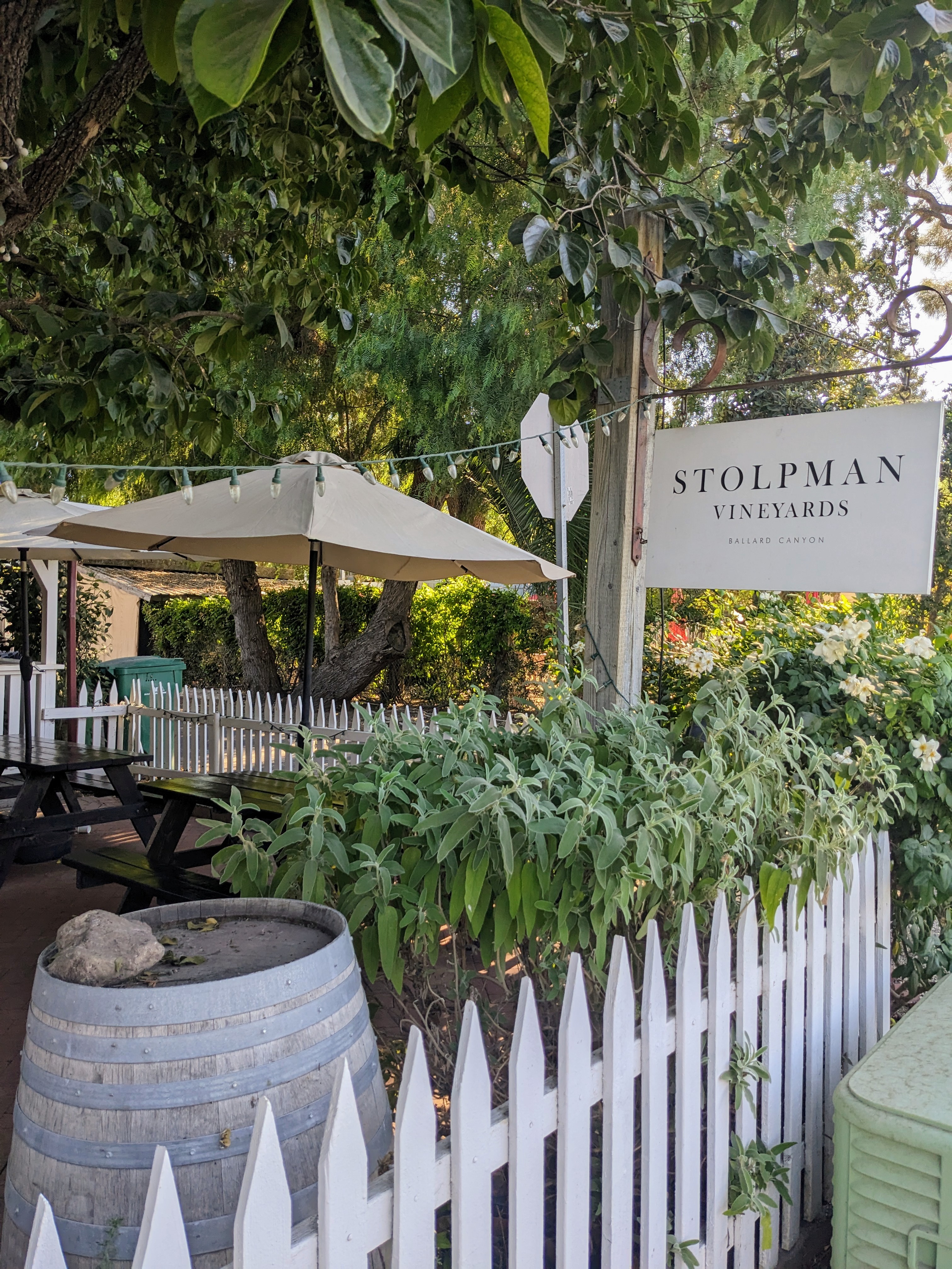 Stolpman downtown Los Olivos wine tasting room