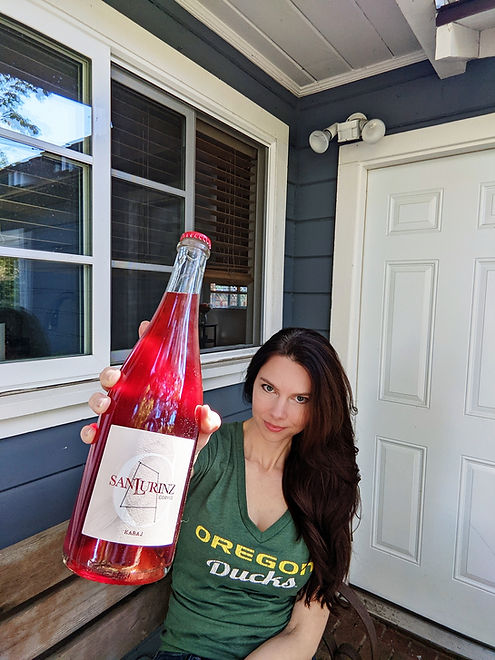 Kabaj San Lurinz Corvus Pet Nat. Natural sparkling wine from Slovenia